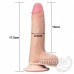 Çift Katmanlı Ultra Yumuşak Dokulu Anal Vajinal Realistik Dildo​